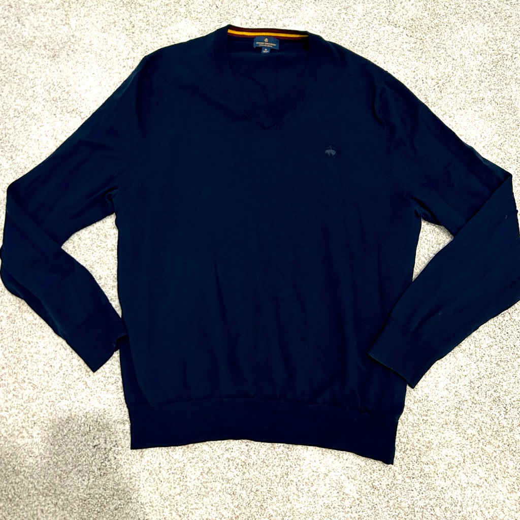 Brand NewNever Worn Brooks Brothers Merino Sweater Brand NewNever Worn Brooks Brothers Merino Sweater